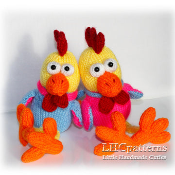 Rooster Knitting Pattern
