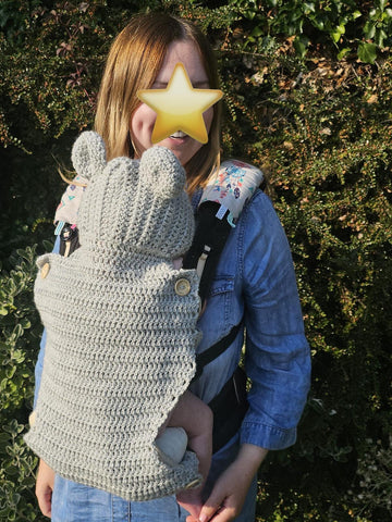 Teddy Baby Carrier Cover