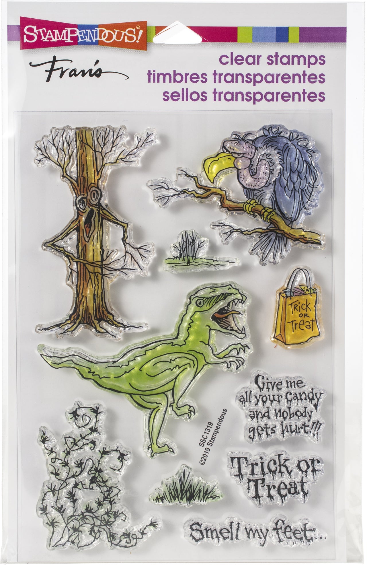 Stampendous Perfectly Clear Stamps - Creature Tricks