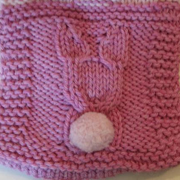 Bunny Pocket Scarf and Hat