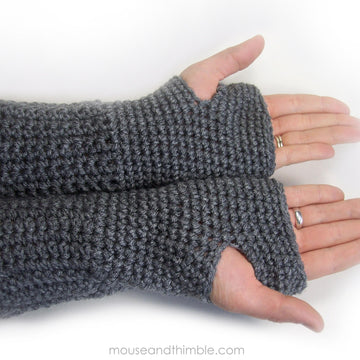 Fingerless Mitt Gloves UK TERMS 1010