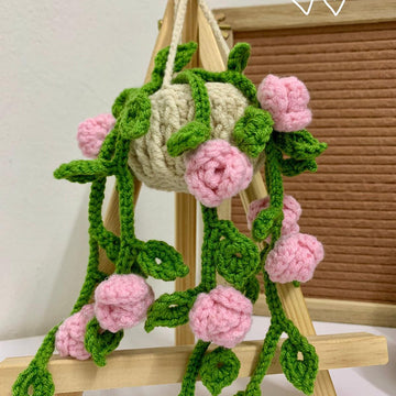 Rose Plant Car Hanging