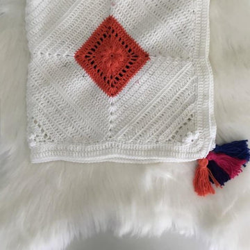 Diamond Granny Baby Blanket N 347