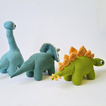Dinosaur Amigurumi Set