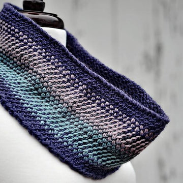 Scrappy Split Stitch Cowl
