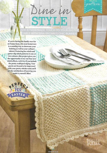 Textured Table Runner