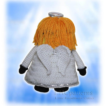 Minion Angel Crochet Pattern, Minion Crochet Pattern, Crochet Minion Doll, Amigurumi Minion