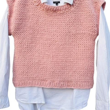 Linen Stitch Crochet Top