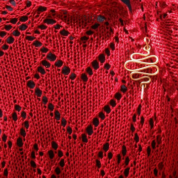 Knittin' Love shawl