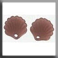 Mill Hill Bead MH12244 - Scallop Shell Matte Dark Rosal