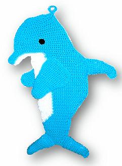 Dolphin Christmas Stocking