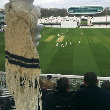 Cricket Sweater Cabled Scarf
