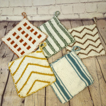 Vintage Potholder set