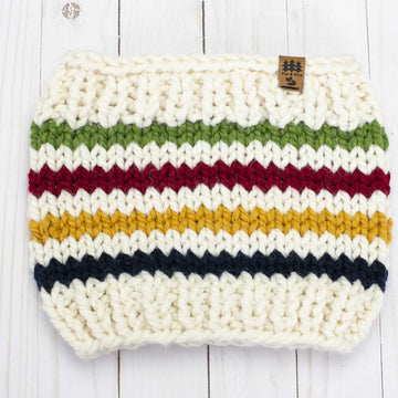 Hudson Bay Stripe Cowl Scarf