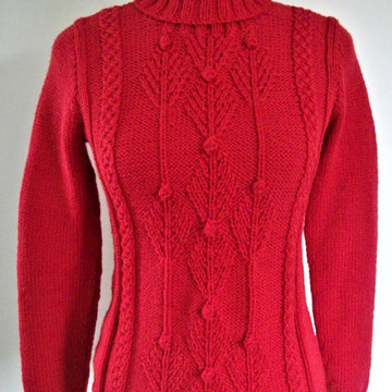 Bobble & Leaf Sweater