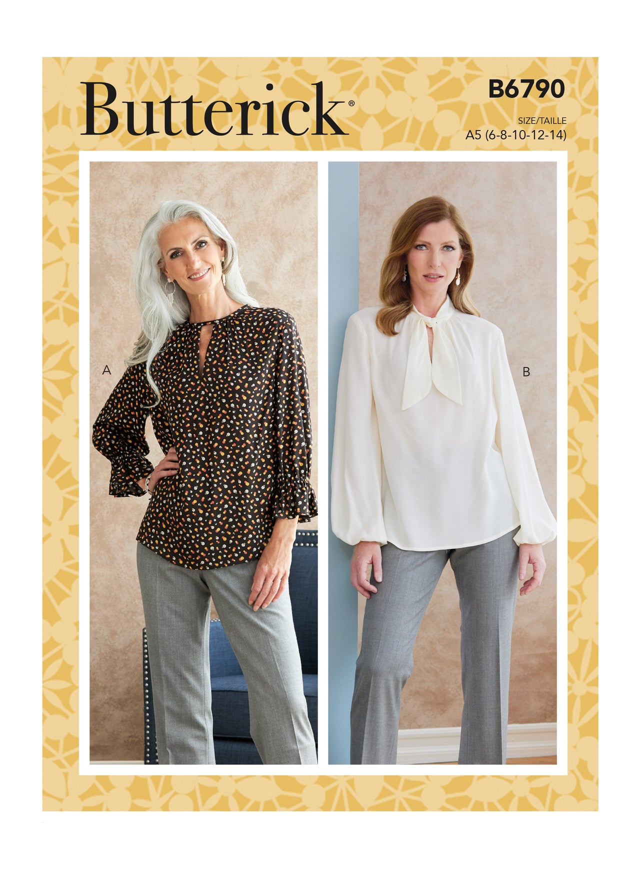Butterick Misses' Tops B6790 - Sewing Pattern