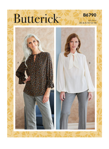Butterick Misses' Tops B6790 - Sewing Pattern