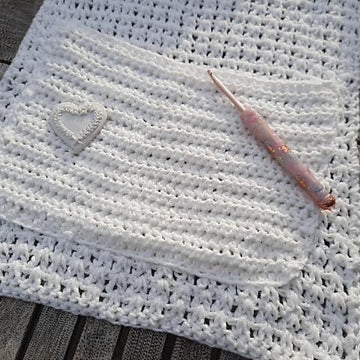 Crochet Hooded Pocket Shawl Pattern