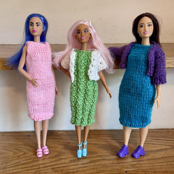 Fashion Doll Dresses and Cardigans