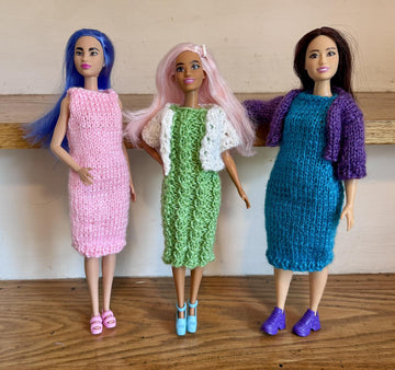 Fashion Doll Dresses and Cardigans