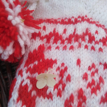 Knitting pattern christmas socks
