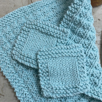 Face cloth & scrubby set