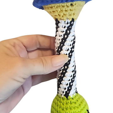 Space Alien Baby Rattle