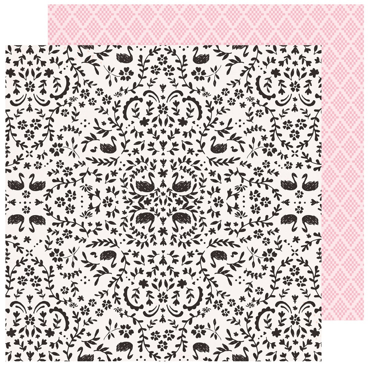 American Crafts Maggie Holmes Sweet Story Double-Sided Cardstock 12"X12" 25/Pkg - Sweetest