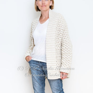 Diamond Cable Cardigan