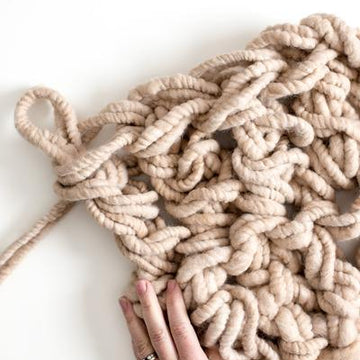 Giant Hand Crocheted Heart