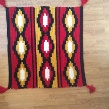 Lightning Saddle Blanket