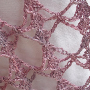 Wisteria crochet scarf