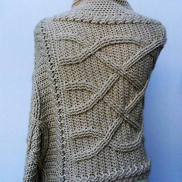 Cozy Hug Winter Poncho