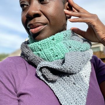 Wrapped up and Twisted Scarf