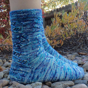 Argyle Askew Socks