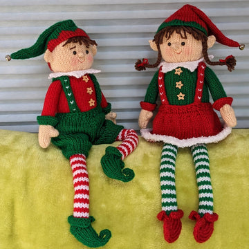 Holly and Jolly the cheeky elves