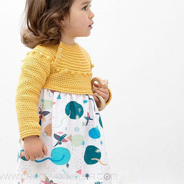 Size 24-36 months -  Prehistoric Bodice / Sweater