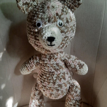 Marshmallow the Teddy Bear Crochet Pattern
