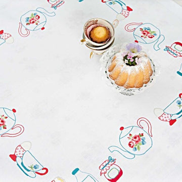 Rico Breakfast 90 x 90cm Printed Embroidery Kit - 90 x 90cm