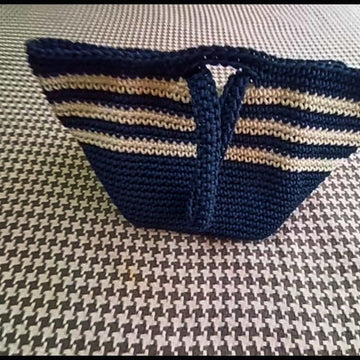 The blue Knot bag