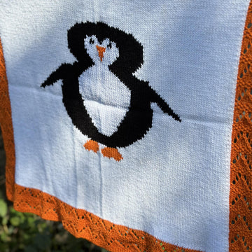 Penguin Baby Blanket
