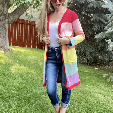In The Clouds Cotton Cardi
