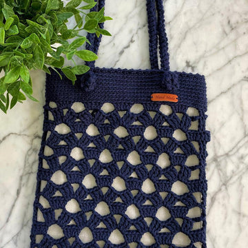 Blue Dahlia Bag