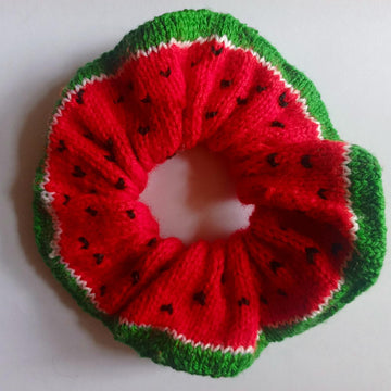 Watermelon Scrunchie