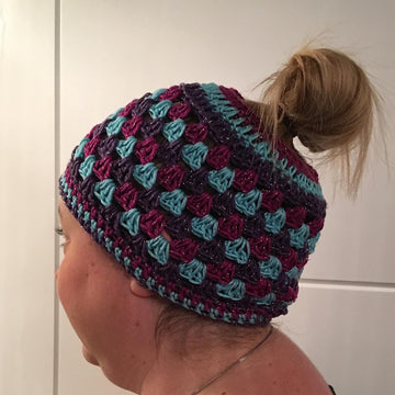 Granny's Messy Bun Hat