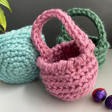 Chunky Woven Easter Basket