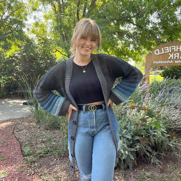 Knit Prismatic Cardigan