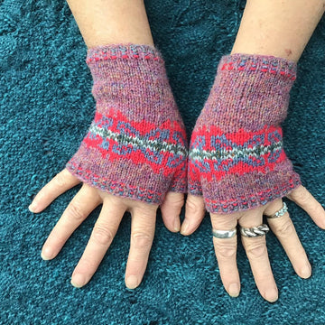 Bobby's Grandma's Bouclé & Companion Wristwarmers