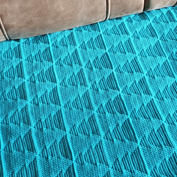 Green forest blanket