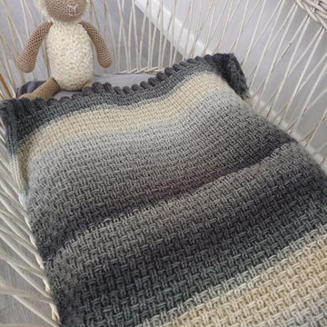 Reversible Baby Blanket for Car Seat